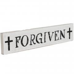 84986-Forgiven-with-Crosses-Wooden-Sign-3x14-image-4
