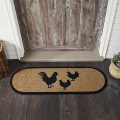 84268-Down-Home-Rooster-Hens-Coir-Rug-Oval-17x48-image-1