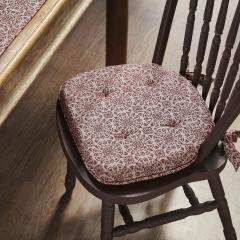 84650-Custom-House-Burgundy-Tan-Jacquard-Chair-Pad-16.5x18-image-1