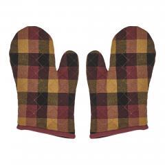 84784-Heritage-Farms-Primitive-Check-Oven-Mitt-Set-of-2-image-2