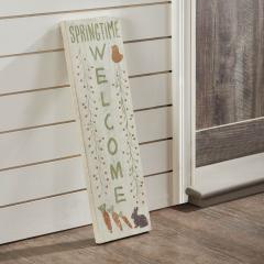 84977-Springtime-Welcome-Wooden-Sign-20x6-image-1
