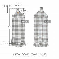 84726-Annie-Buffalo-Check-Grey-Button-Loop-Tea-Towel-Set-of-3-image-4