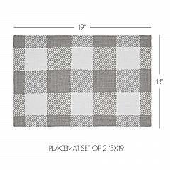 84727-Annie-Buffalo-Check-Grey-Placemat-Set-of-2-13x19-image-4