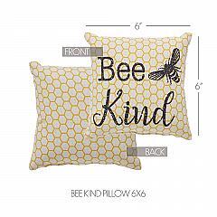 84446-Buzzy-Bees-Bee-Kind-Pillow-6x6-image-4