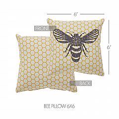 84445-Buzzy-Bees-Bee-Pillow-6x6-image-4