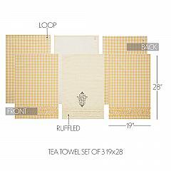 84458-Buzzy-Bees-Ruffled-Tea-Towel-Set-of-3-19x28-image-5