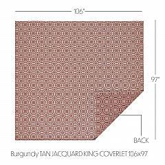 84631-Custom-House-Burgundy-Tan-Jacquard-King-Coverlet-106Wx97L-image-4