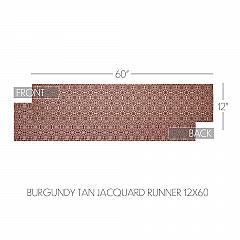 84645-Custom-House-Burgundy-Tan-Jacquard-Runner-12x60-image-4