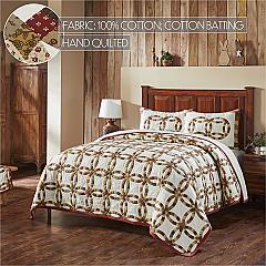84377-Custom-House-Wedding-Rings-Queen-Quilt-Set-1-Quilt-94Wx94L-w-2-Shams-21x27-image-7