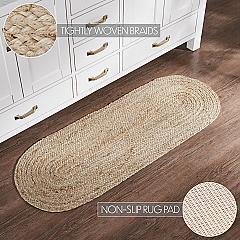 84800-Natural-Jute-Rug-Oval-w-Pad-17x48-image-5