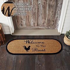 84271-Down-Home-Welcome-to-the-Roost-Coir-Rug-Oval-17x48-image-5