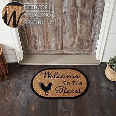 84272-Down-Home-Welcome-to-the-Roost-Coir-Rug-Oval-20x30-image-5