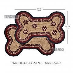 84507-Connell-Small-Bone-Rug-Stencil-Paws-11.5x17.5-image-6