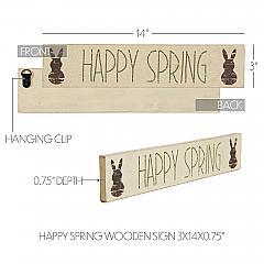 84970-Happy-Spring-Wooden-Sign-3x14-image-5