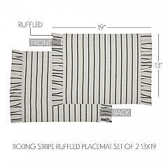 84792-Kaila-Ticking-Stripe-Ruffled-Placemat-Set-of-2-13x19-image-4