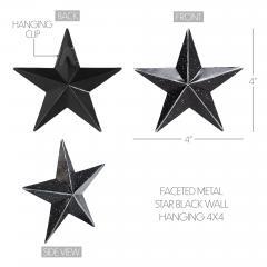 85045-Faceted-Metal-Star-Black-Wall-Hanging-4x4-image-5