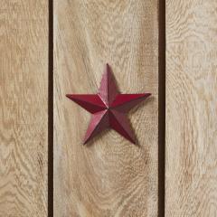 85047-Faceted-Metal-Star-Burgundy-Wall-Hanging-4x4-image-1