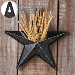 85050-Faceted-Metal-Star-Black-Wall-Hanging-w-Pocket-12x12-image-6