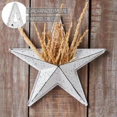 85051-Faceted-Metal-Star-White-Wall-Hanging-w-Pocket-12x12-image-6