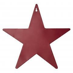 85052-Faceted-Metal-Star-Burgundy-Wall-Hanging-w-Pocket-12x12-image-3