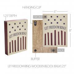 85056-Let-Freedom-Ring-Wooden-Block-8x6x1.25-image-5