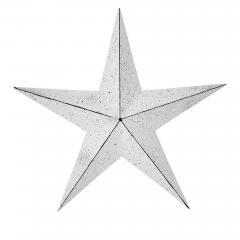 85031-Faceted-Metal-Star-White-Wall-Hanging-24x24-image-2