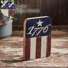 85062-1776-Flag-Stripes-Wooden-Sign-7x5-image-6