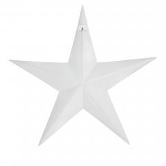 85031-Faceted-Metal-Star-White-Wall-Hanging-24x24-image-3