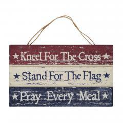 85064-Kneel-Stand-Pray-Wooden-Sign-5.25x9x0.75-image-3