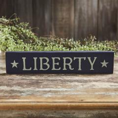 85067-Navy-Liberty-Wooden-Sign-3x14-image-1