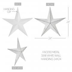 85031-Faceted-Metal-Star-White-Wall-Hanging-24x24-image-5