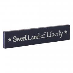85073-Sweet-Land-Of-Liberty-Blue-Wooden-Sign-2.75x13-image-4