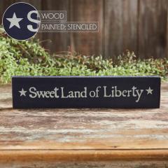 85073-Sweet-Land-Of-Liberty-Blue-Wooden-Sign-2.75x13-image-6