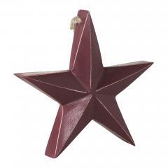 85078-Wooden-Star-Ornament-Red-8x8x1.5-image-4