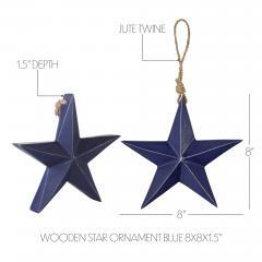85079-Wooden-Star-Ornament-Blue-8x8x1.5-image-5