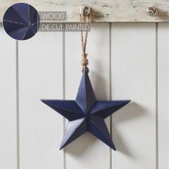 85079-Wooden-Star-Ornament-Blue-8x8x1.5-image-6