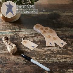 85087-Primitive-Star-Tea-Stained-Paper-Tag-Navy-2.75x1.5-w-Twine-Set-of-50-image-5