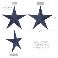 85033-Faceted-Metal-Star-Navy-Wall-Hanging-24x24-image-5