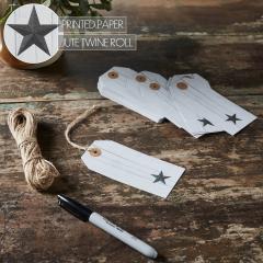 85090-Faceted-Barn-Star-Barnwood-Paper-Tag-Charcoal-4.75x2.25-w-Twine-Set-of-50-image-5