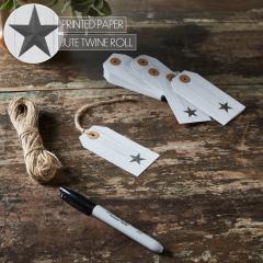 85092-Faceted-Barn-Star-Barnwood-Paper-Tag-Charcoal-3.75x1.75-w-Twine-Set-of-50-image-5