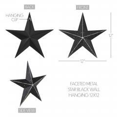 85035-Faceted-Metal-Star-Black-Wall-Hanging-12x12-image-5