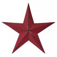 85037-Faceted-Metal-Star-Burgundy-Wall-Hanging-12x12-image-2