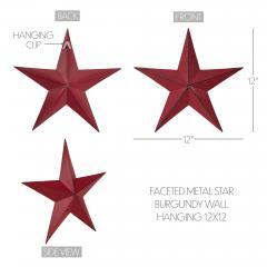 85037-Faceted-Metal-Star-Burgundy-Wall-Hanging-12x12-image-5