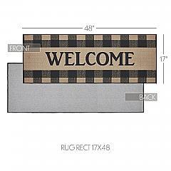 84768-Black-Check-Welcome-Rug-Rect-17x48-image-4