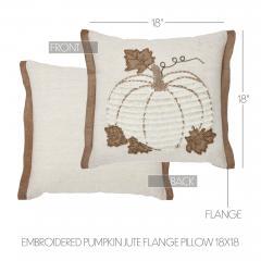 85285-Embroidered-Pumpkin-Jute-Flange-Pillow-18x18-image-5