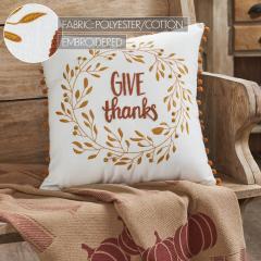 85287-Give-Thanks-Wreath-Pom-Pom-Pillow-18x18-image-6