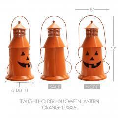 85290-Tealight-Holder-Halloween-Lantern-Orange-12x8x6-image-5