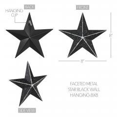 85040-Faceted-Metal-Star-Black-Wall-Hanging-8x8-image-5