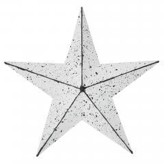 85041-Faceted-Metal-Star-White-Wall-Hanging-8x8-image-2