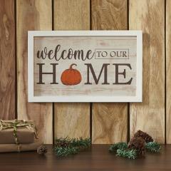 85383-Welcome-To-Our-Home-Pumpkin-Wall-Sign-10x16-image-2